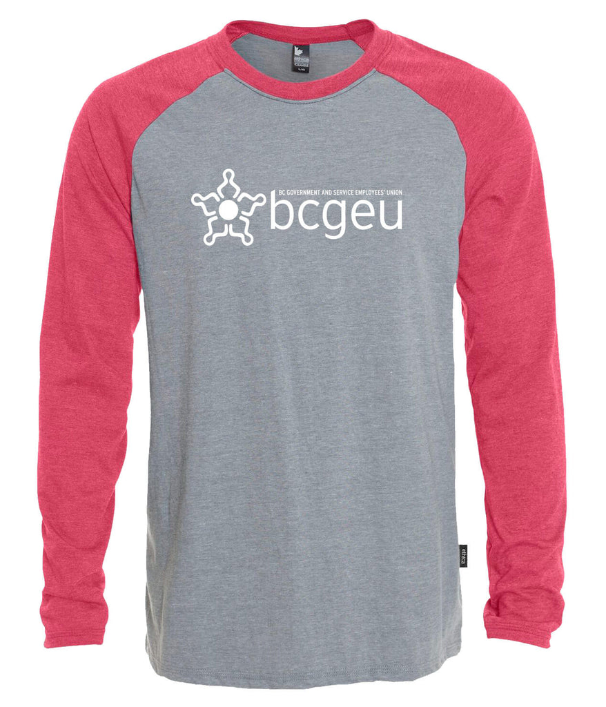 Men's raglan long sleeve T-shirt